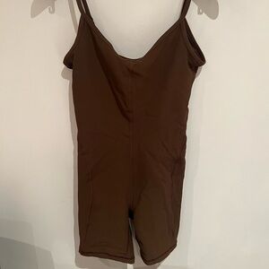 Lululemon never worn onesie. Mocha.